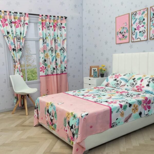SABANA CON CORTINA INFANTIL