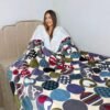 Miniatura de COBIJA OVEJERA GRUESA ESTAMPADA