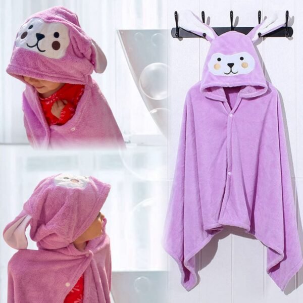 TOALLA CON CAPUCHA INFANTIL