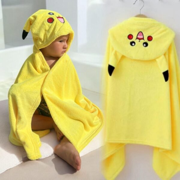 TOALLA CON CAPUCHA INFANTIL