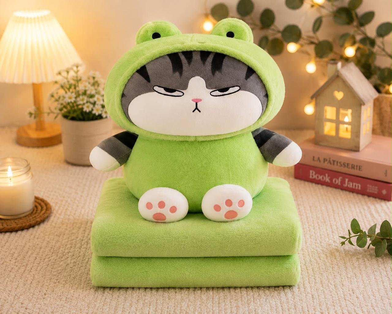 PELUCHE CON COBIJA