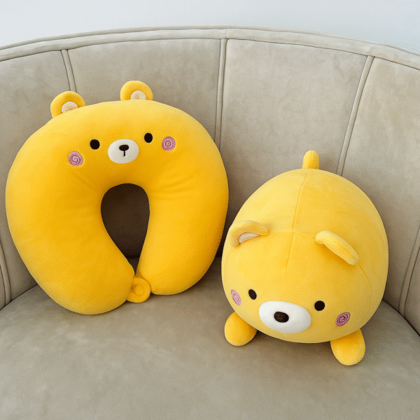 PELUCHE QUE SE CONVIERTE EN CUELLERO