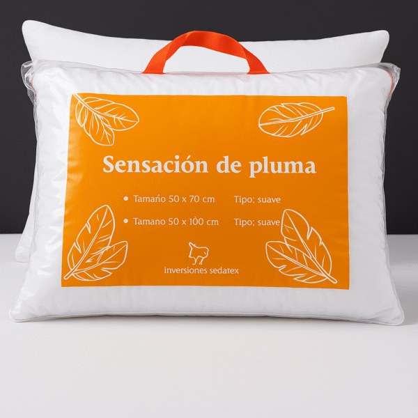 ALMOHADA SENSACIÓN DE PLUMAS