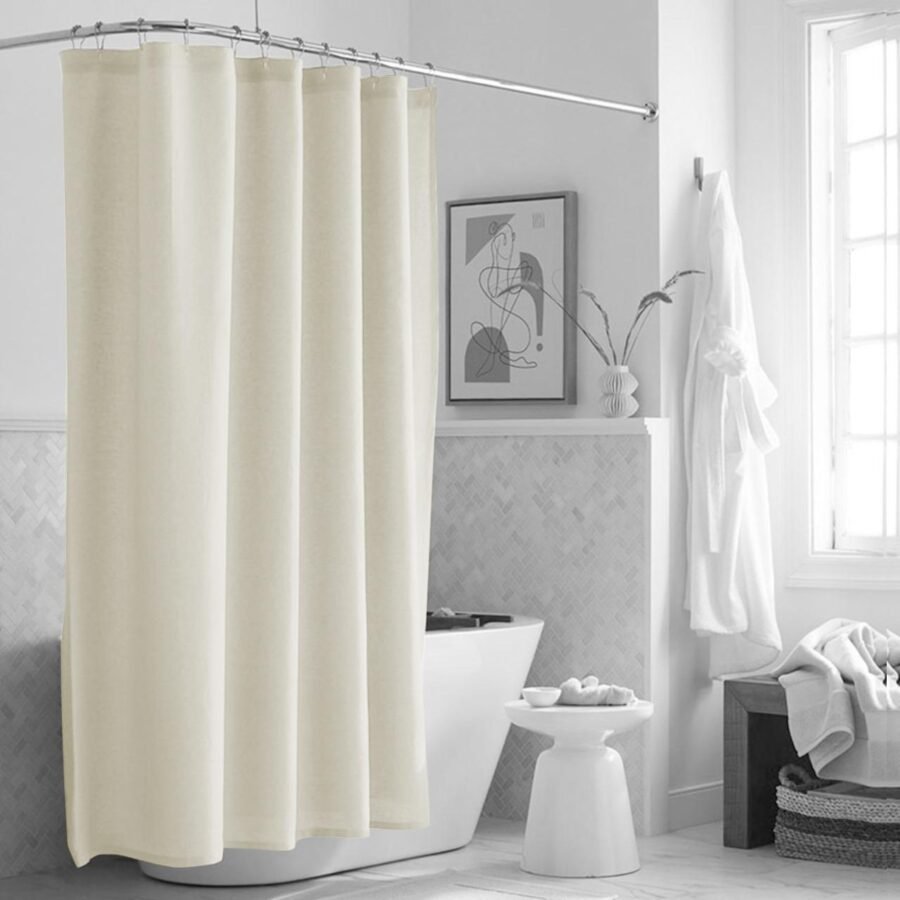 CORTINA DE BAÑO TELA IMPERMEABLE - Image 4