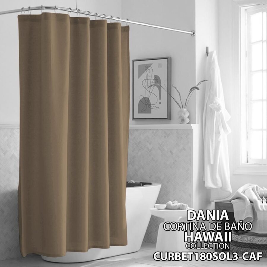 CORTINA DE BAÑO TELA IMPERMEABLE - Image 7