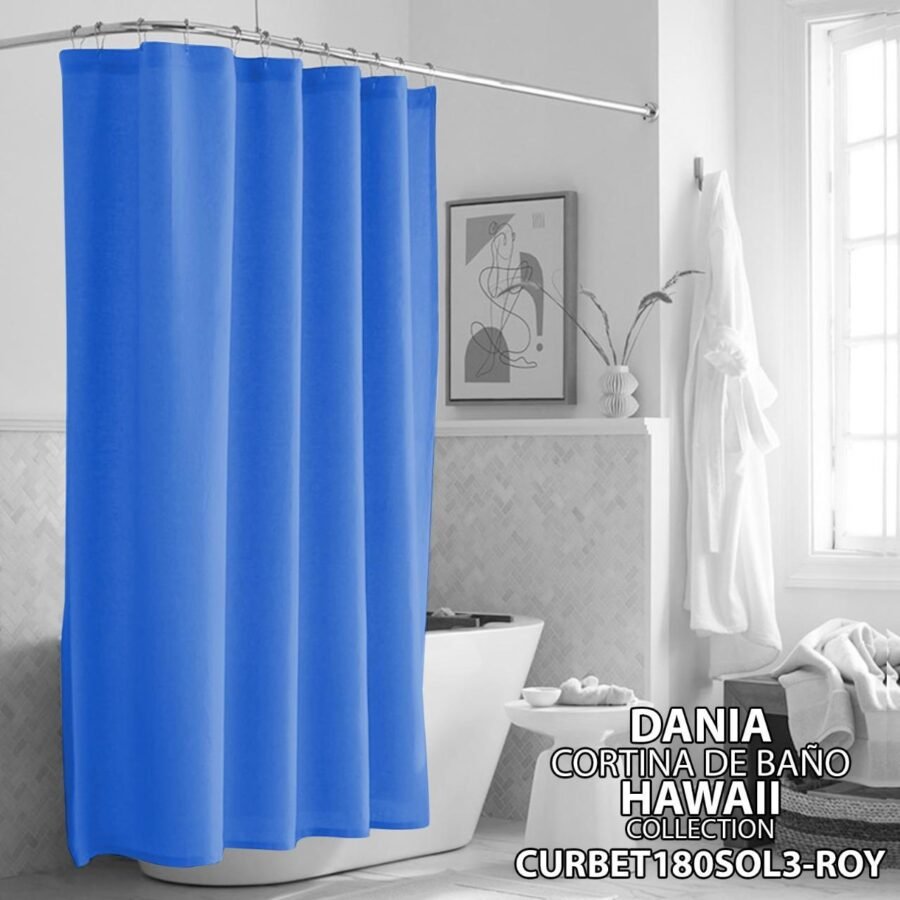 CORTINA DE BAÑO TELA IMPERMEABLE - Image 10