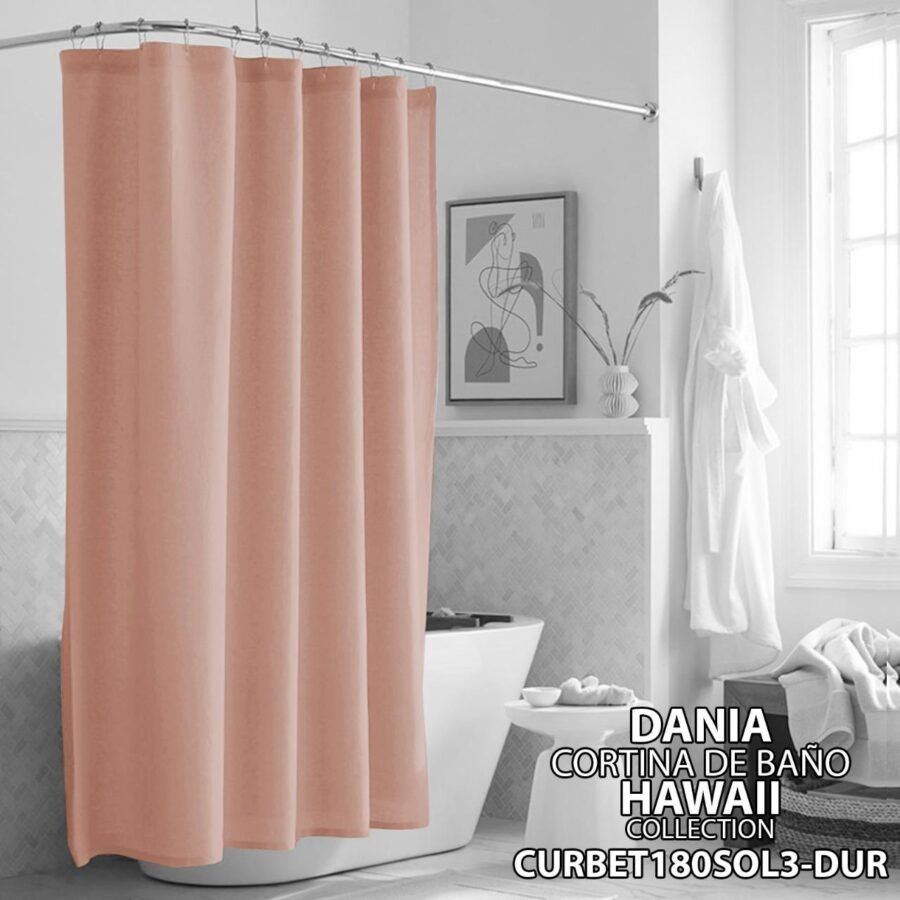 CORTINA DE BAÑO TELA IMPERMEABLE - Image 11