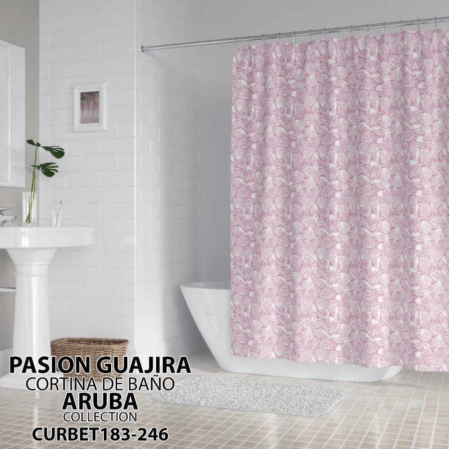 CORTINA DE BAÑO TELA IMPERMEABLE - Image 2