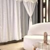 Miniatura de CORTINA EN JACQUARD CON CENEFA DE LUJO