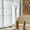 Miniatura de CORTINA DE LUJO JACQUARD BORDADA
