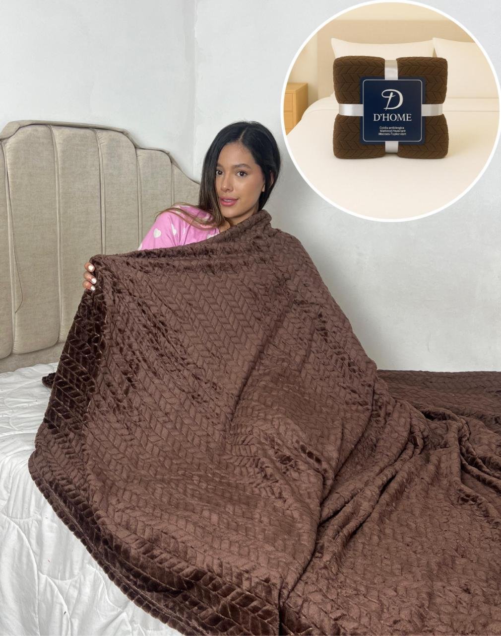 Vista alternativa de COBIJA ESPIGA MARCA D´HOME